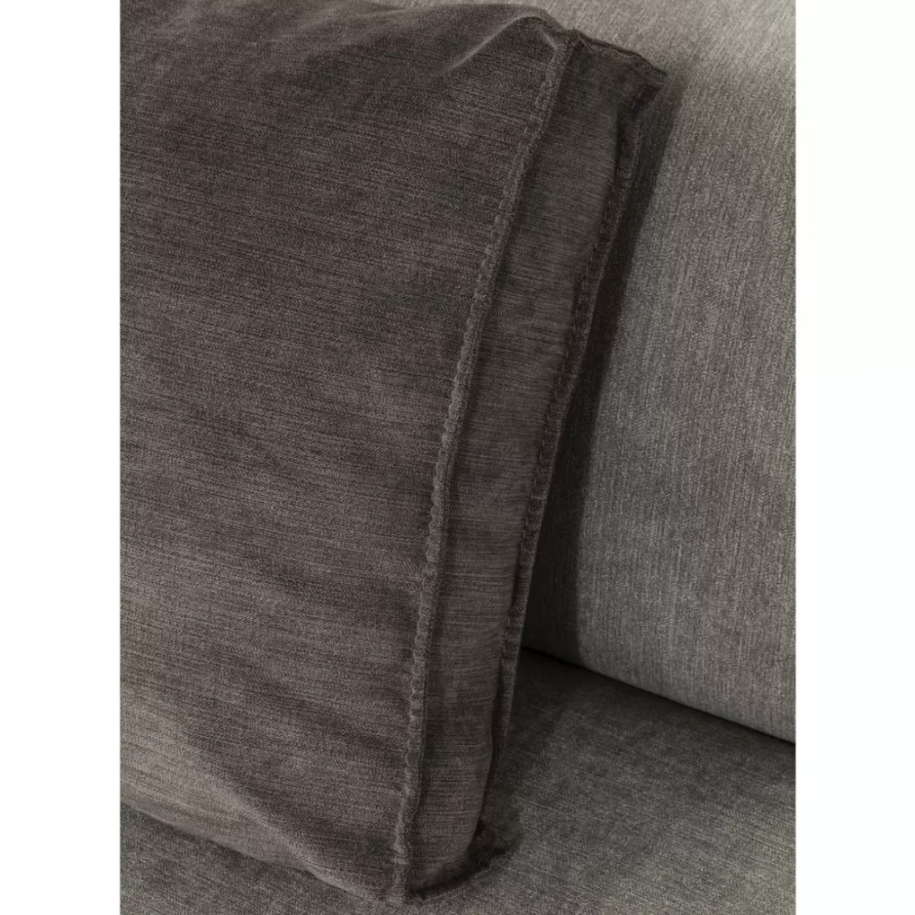 KARE Design Sofas & Couches-Infinity Ottomane Semi Elements Grau Rechts