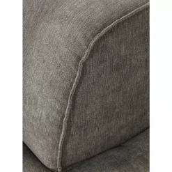 KARE Design Sofas & Couches-Infinity Ottomane Semi Elements Grau Rechts