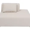 KARE Design Sofas & Couches-Infinity Ottomane Semi Elements Creme Rechts 120Cm