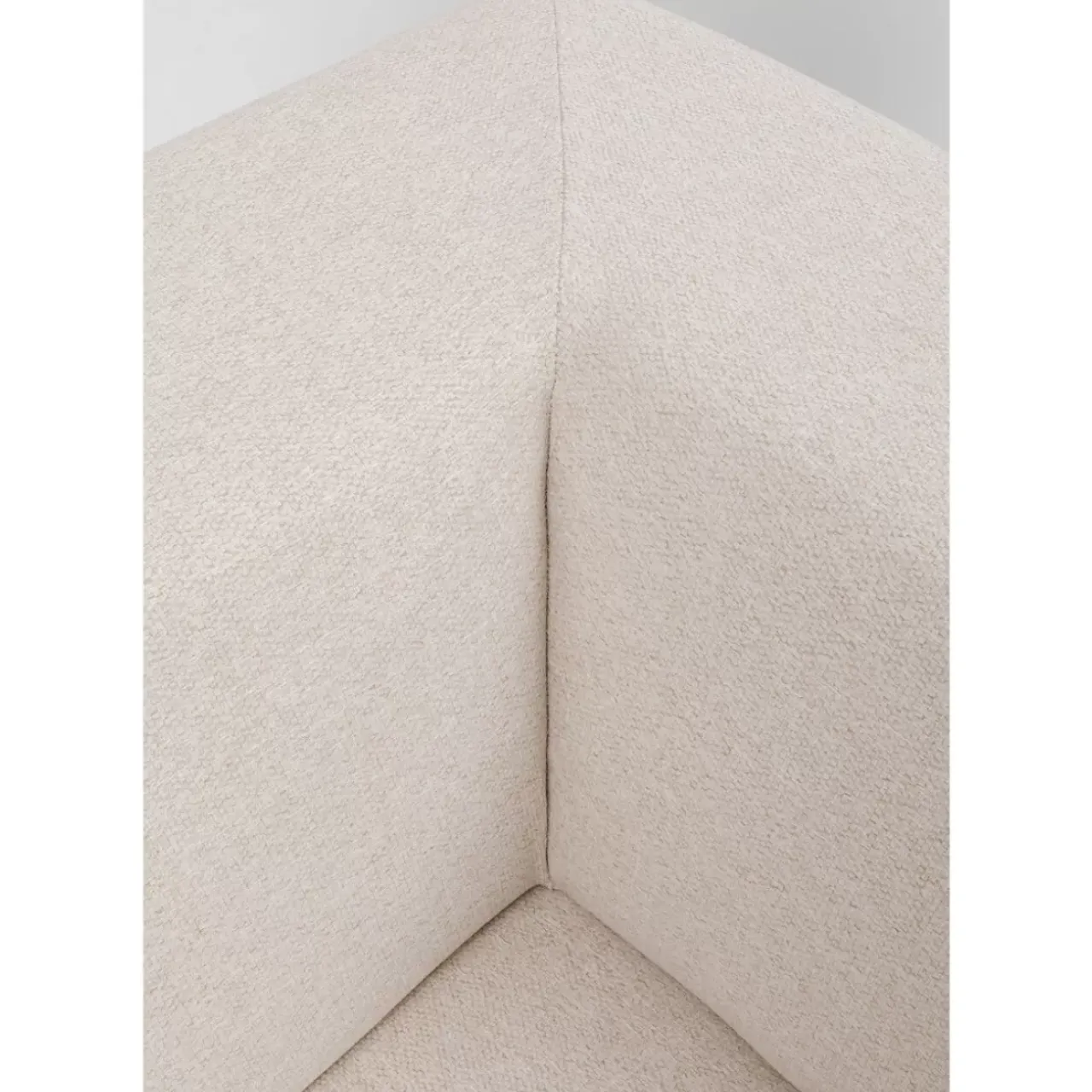 KARE Design Sofas & Couches-Infinity Ottomane Semi Elements Creme Rechts 120Cm