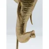 KARE Design Kerzenständer & Laternen-Kerzenständer Elephant Head Gold 49Cm
