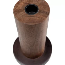 KARE Design Kerzenständer & Laternen-Kerzenständer Wood Zylinder 25Cm
