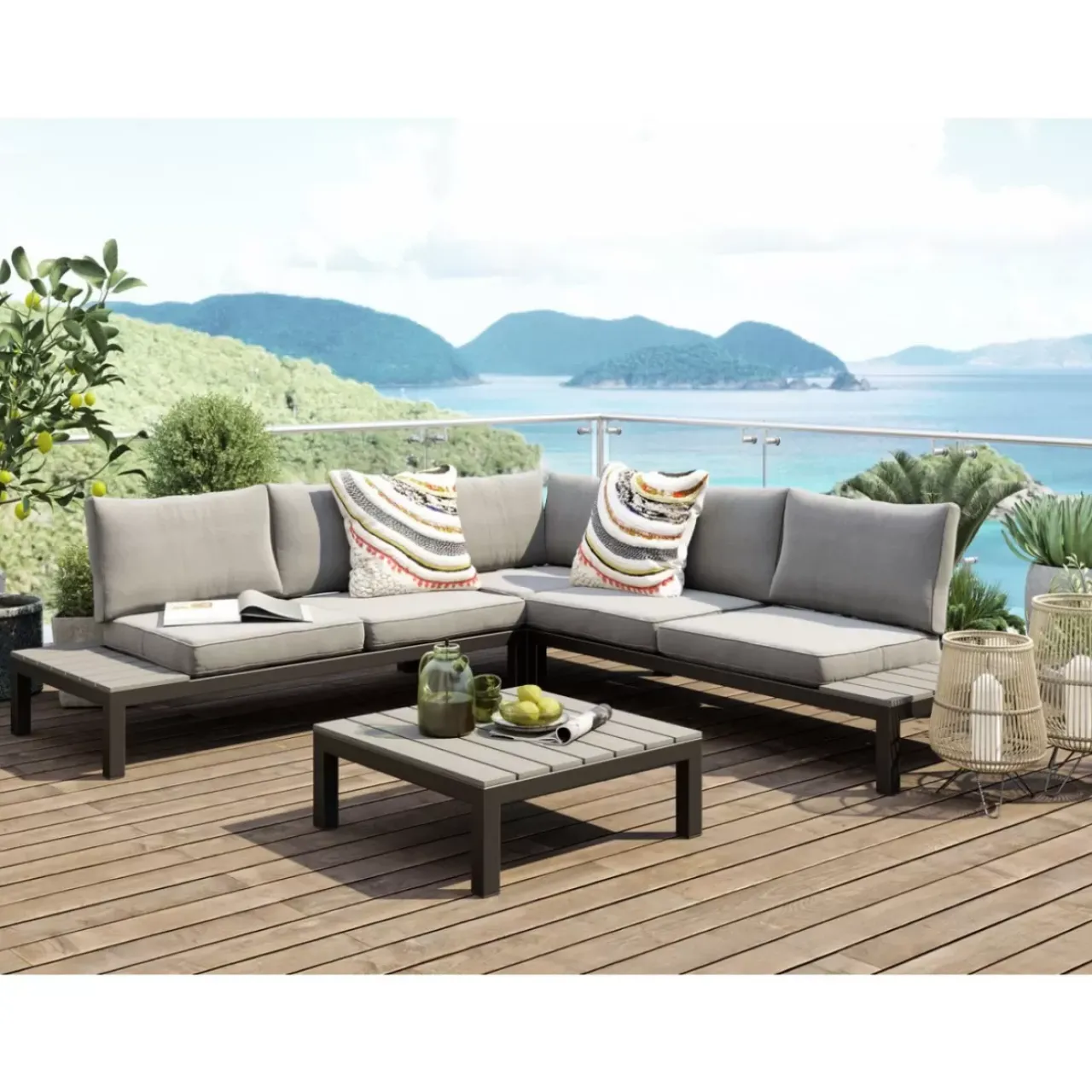KARE Design Kissen-Kissen Ethno Earth 50X50Cm
