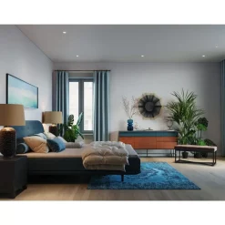 KARE Design Kommoden & Sideboards-Kommode Klein Luxury Push 2 Schube Grau