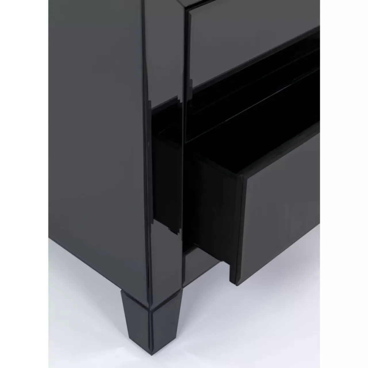 KARE Design Kommoden & Sideboards-Kommode Klein Luxury Push 2 Schube Grau