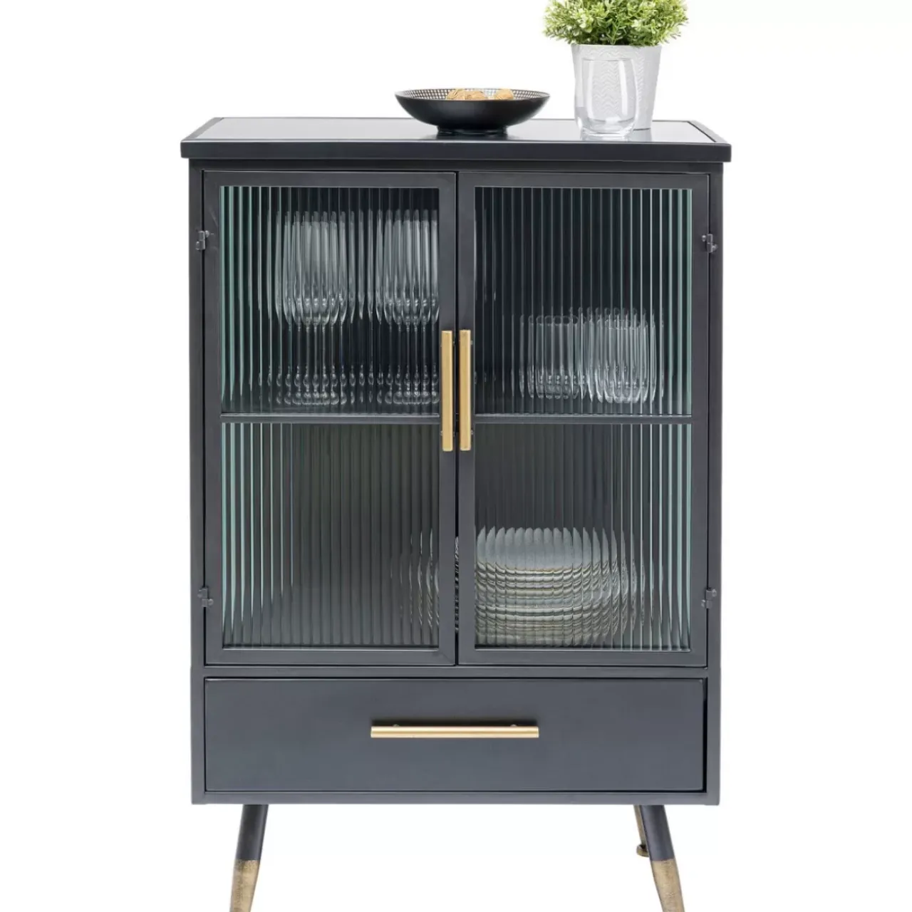 KARE Design Regale-Kommode La Gomera 2 Turen 1 Schub