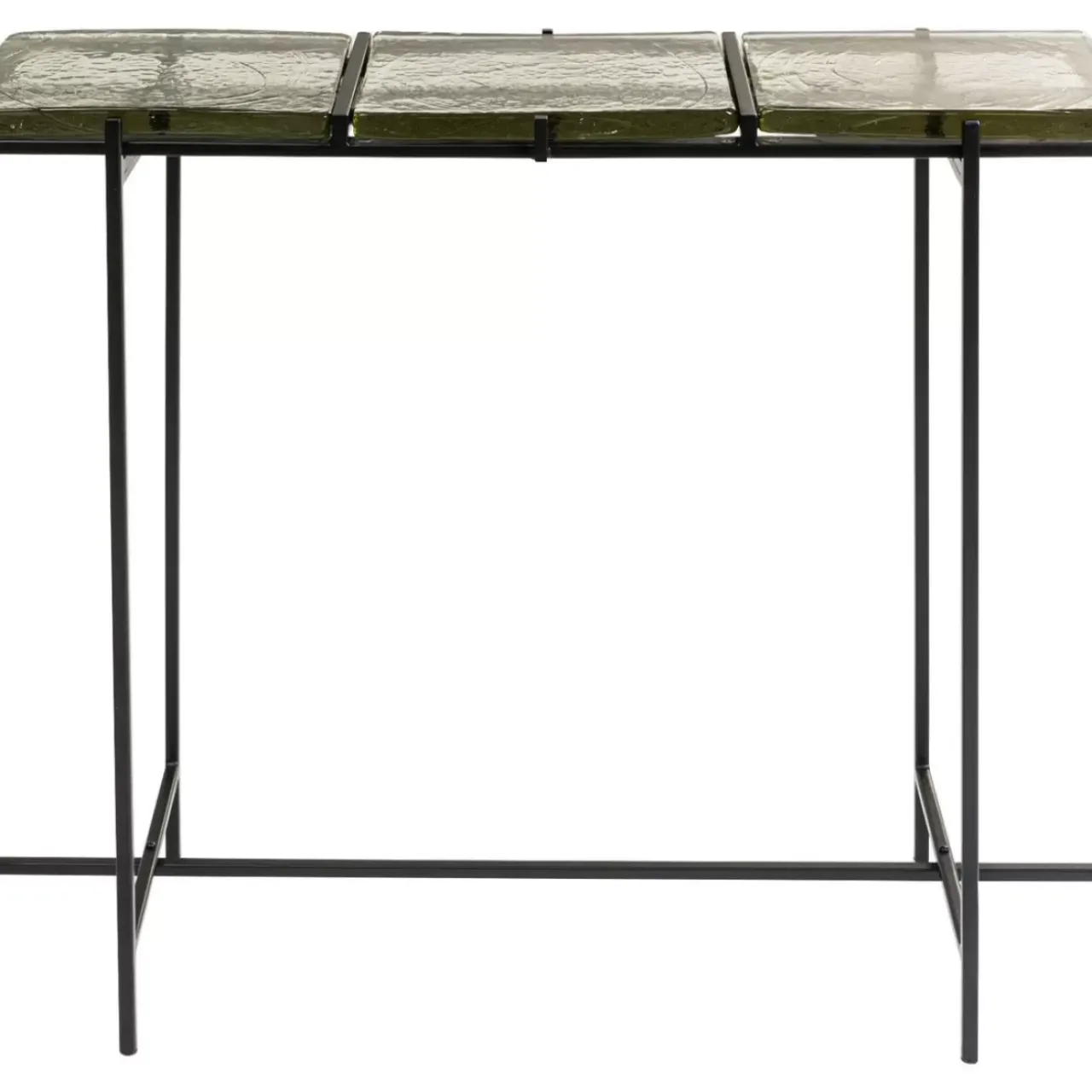 KARE Design Kommoden & Sideboards-Konsole Ice Schwarz 98X80Cm