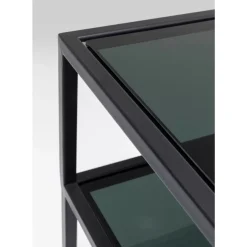 KARE Design Kommoden & Sideboards-Konsole Loft Schwarz 80X85