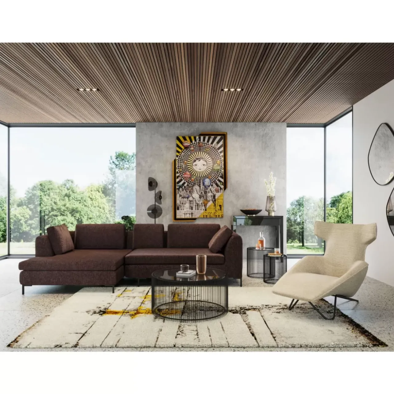 KARE Design Kommoden & Sideboards-Konsole Luxury Push Grau