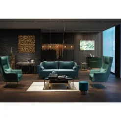 KARE Design Kommoden & Sideboards-Konsole Miami Loft Gold 120Cm