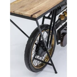KARE Design Kommoden & Sideboards-Konsole Motorbike Schwarz