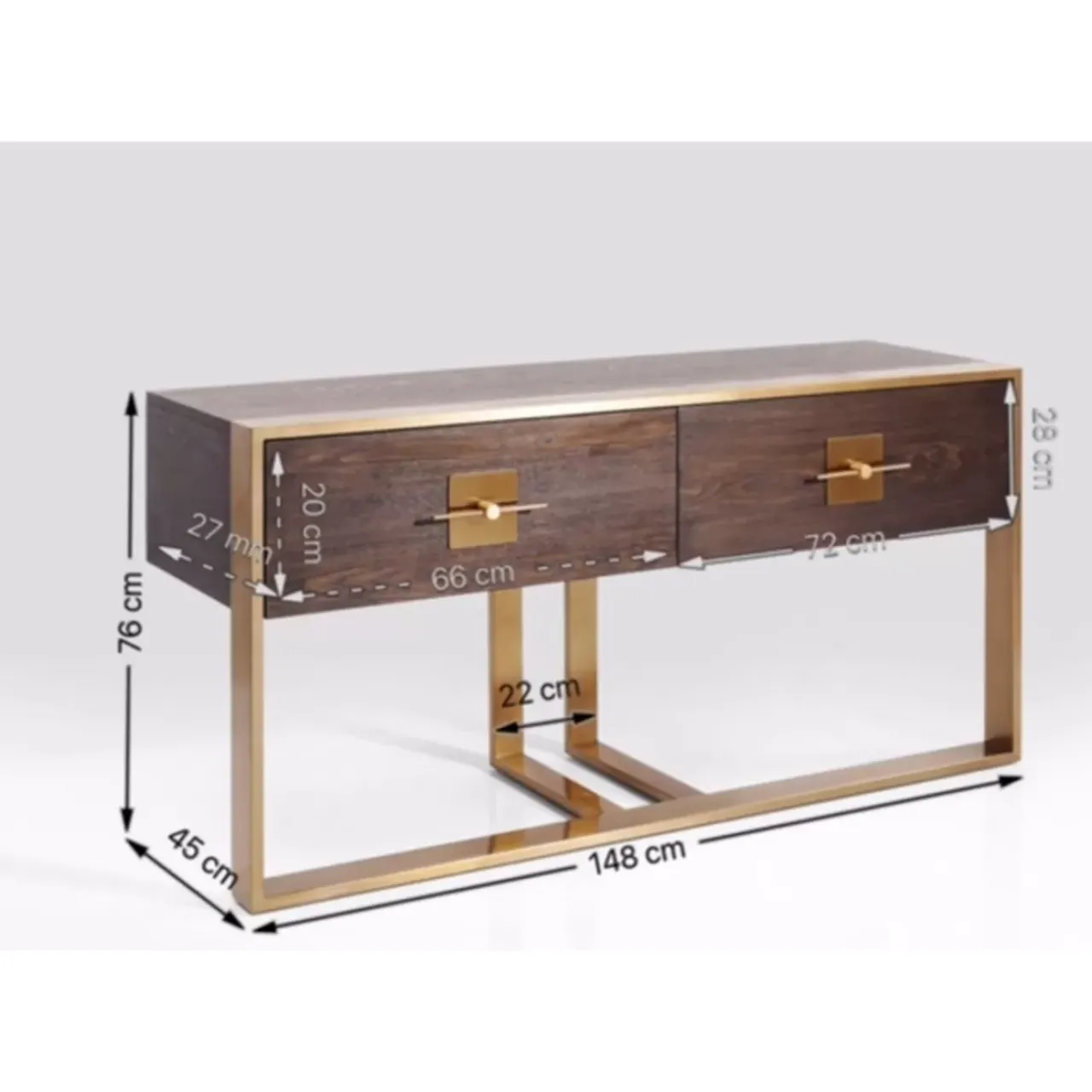 KARE Design Kommoden & Sideboards-Konsole Osaka