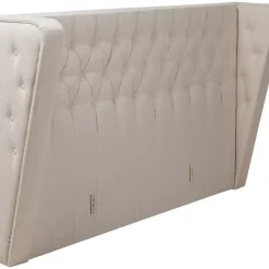 KARE Design Betten-Kopfteil Benito Moon Creme 180Cm