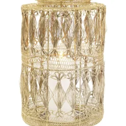 KARE Design Kerzenständer & Laternen-Laterne Hayat Brass 37Cm