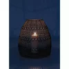 KARE Design Kerzenständer & Laternen-Laterne Hayat Cone Brass 37Cm