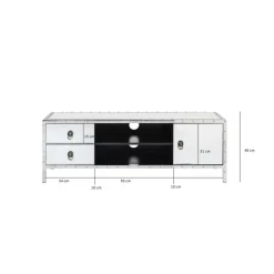 KARE Design Kommoden & Sideboards-Lowboard Rivet