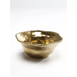 KARE Design Geschirr & Tischaccessoires-Muslischale Bell Gold O16Cm