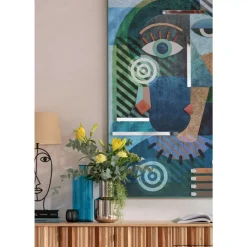 KARE Design Bilder-Objektbild Geometric Woman 100X150Cm