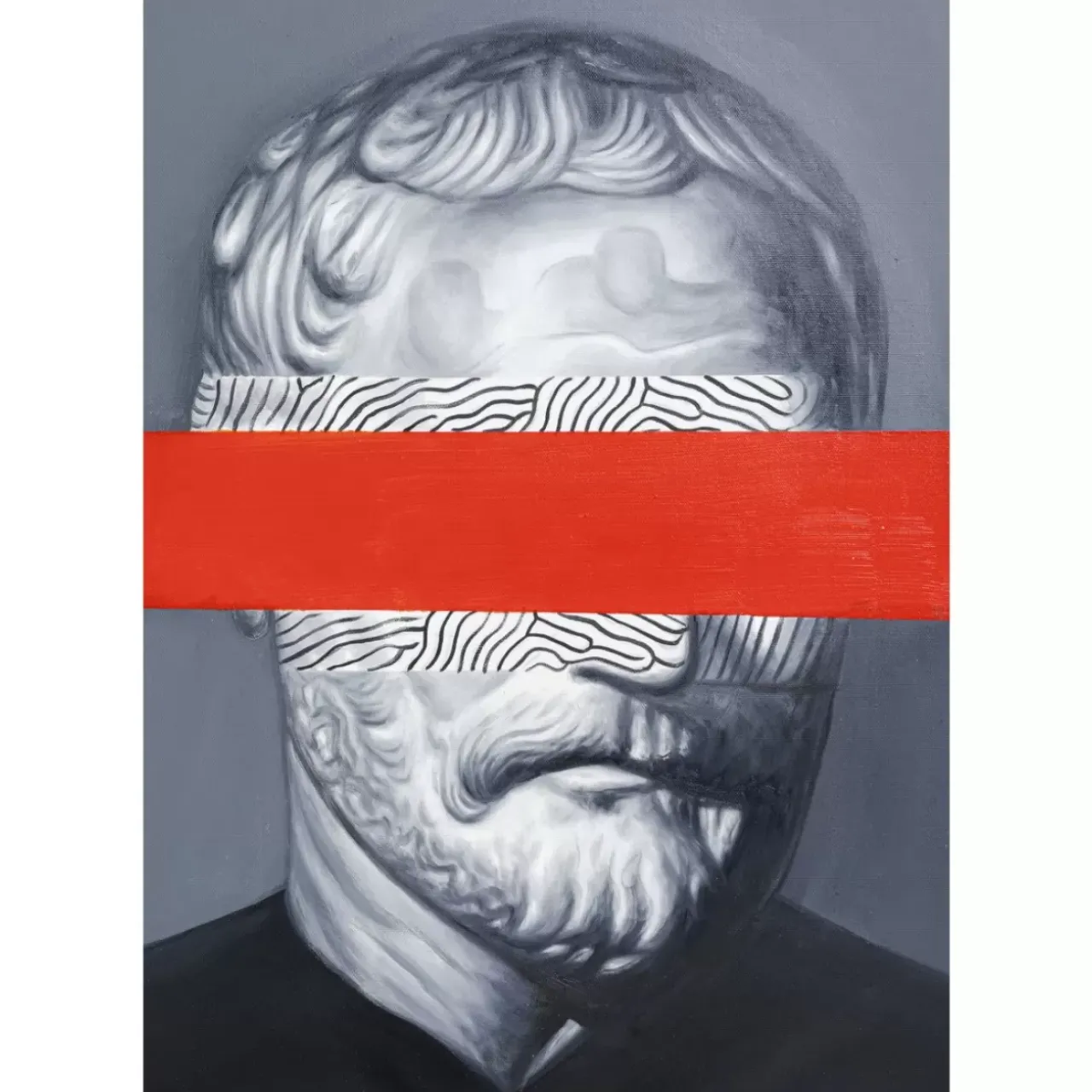 KARE Design Bilder-Olbild Frame Incognito Philosophy 100X80