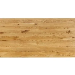 KARE Design Tische-Platte Tavola Schweizer Kante Eiche 180X90