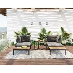 KARE Design Outdoormöbel-Recamiere Happy Day Links