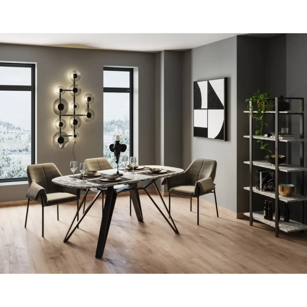 KARE Design Regale-Regal Okinawa 180X120Cm