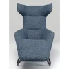 KARE Design Sessel-Relaxsessel Granada Dunkelblau