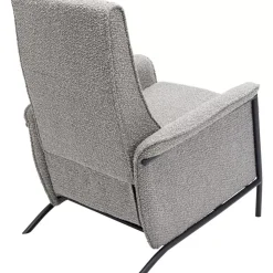 KARE Design Sessel-Relaxsessel Lazy Grau