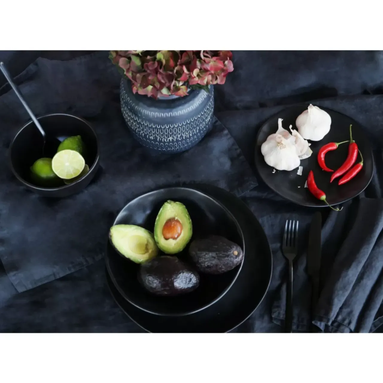 KARE Design Geschirr & Tischaccessoires-Schale Organic Black O15Cm