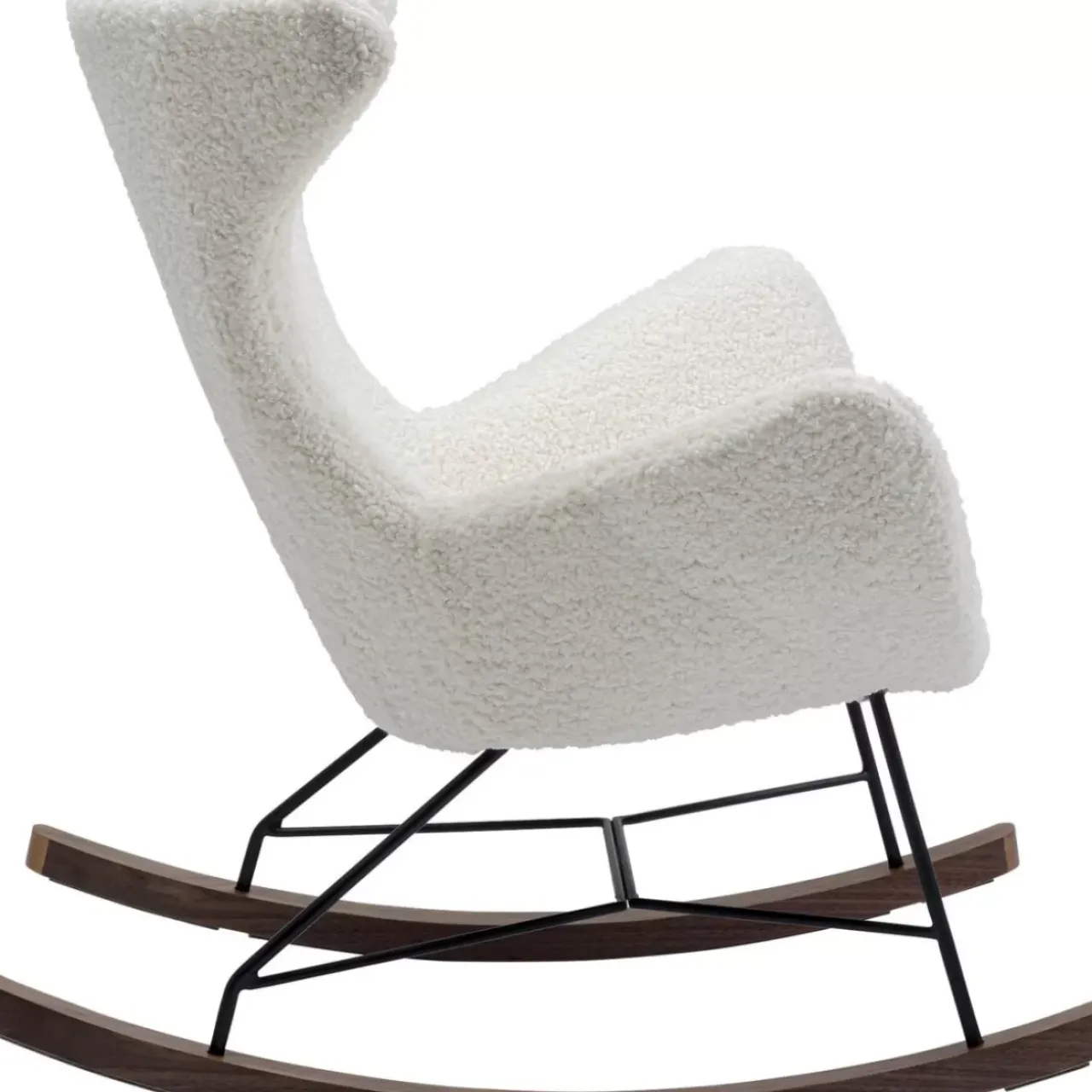 KARE Design Sessel-Schaukelsessel Balance Weiss