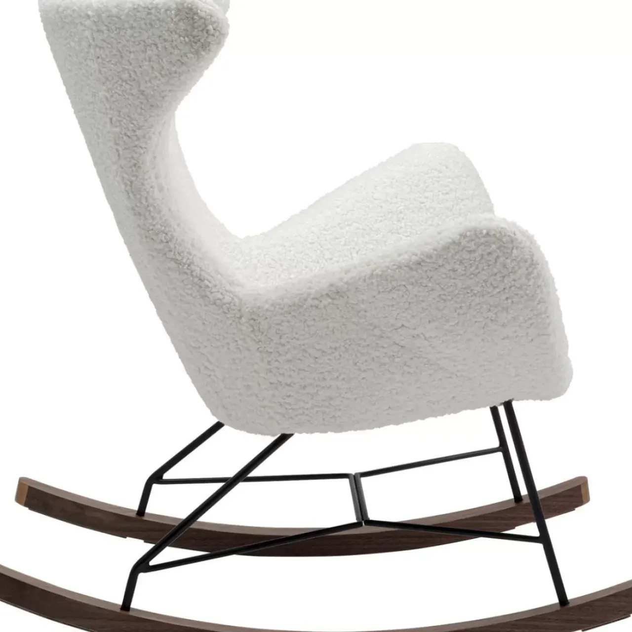 KARE Design Sessel-Schaukelsessel Balance Weiss
