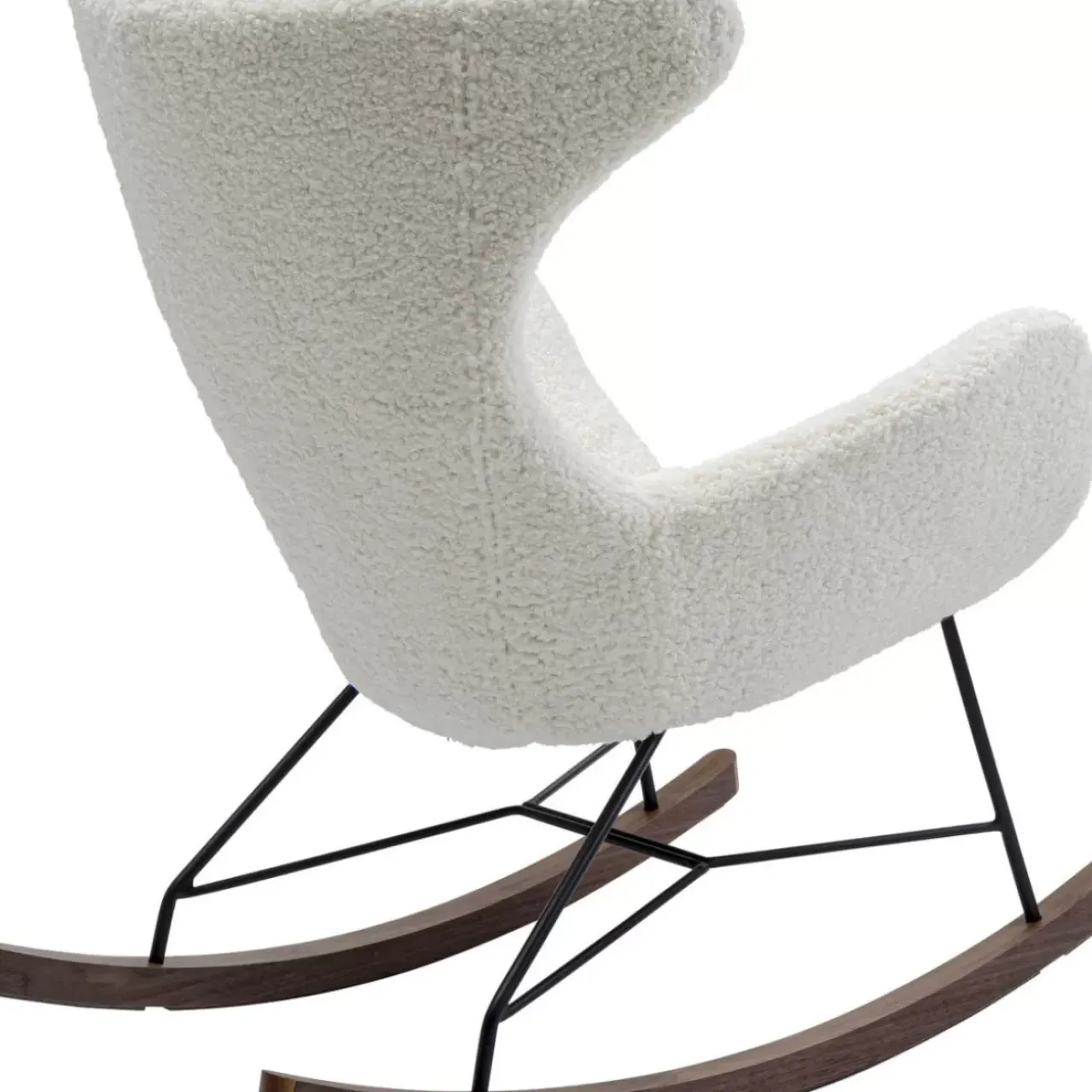 KARE Design Sessel-Schaukelsessel Balance Weiss