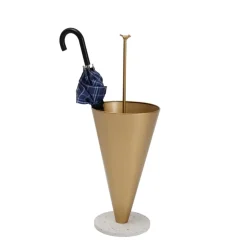 KARE Design Kleinmöbel & Sonstiges-Schirmstander Singing In The Rain Gold