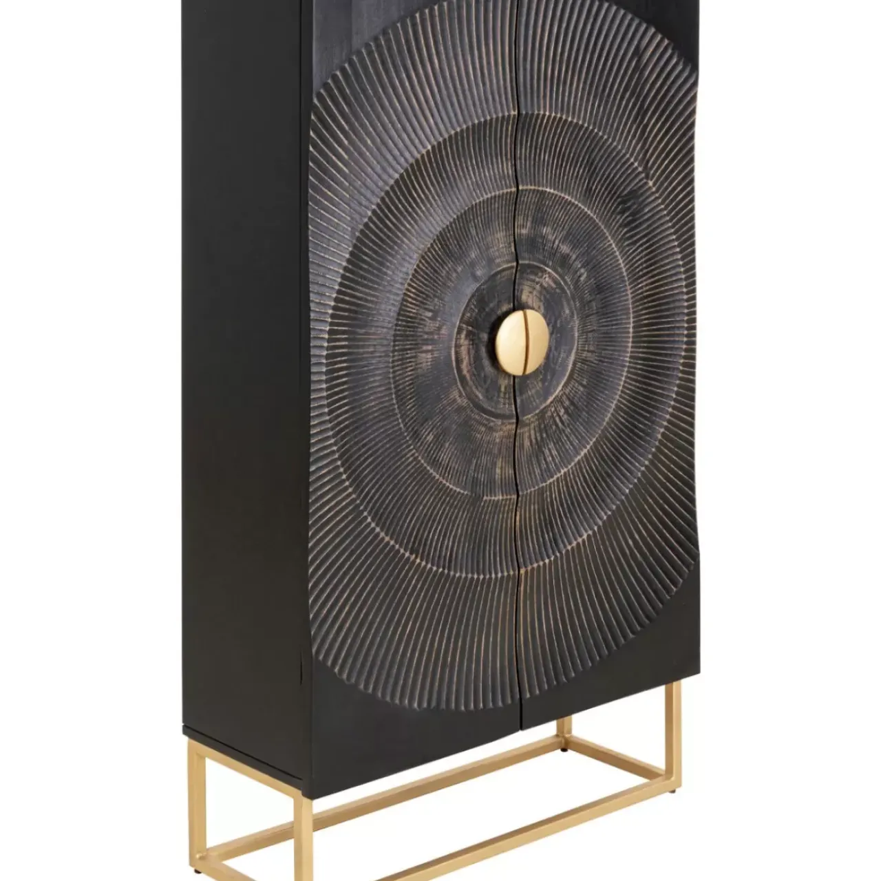 KARE Design Regale-Schrank Madeira Dunkel 76X140Cm