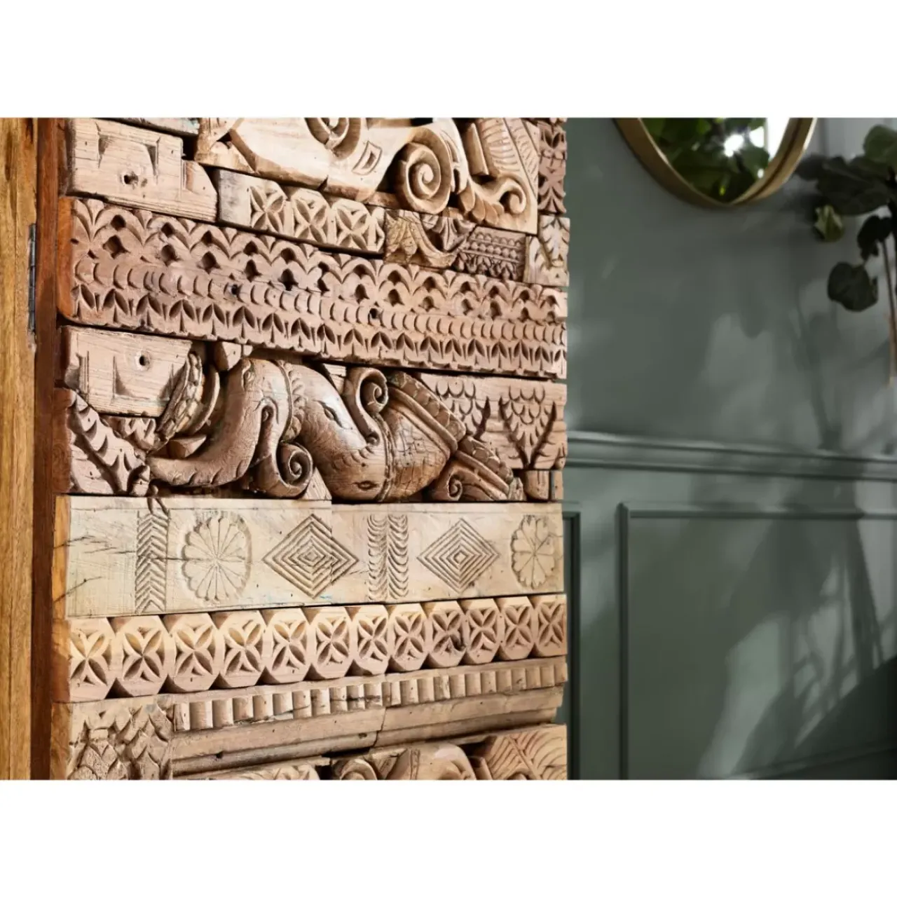 KARE Design Regale-Schrank Shanti Surprise Puzzle Nature 2Trg.