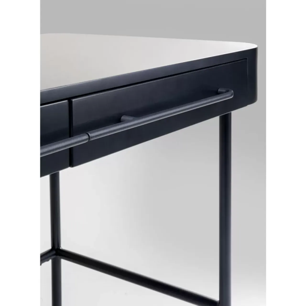 KARE Design Tische-Schreibtisch Montieri Anthrazit 100X53Cm