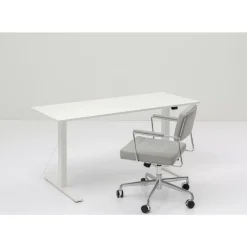 KARE Design Tische-Schreibtisch Office Smart Weiss Weiss 160X80