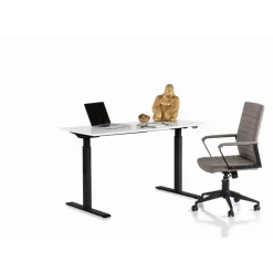 KARE Design Tische-Schreibtisch Office Smart Schwarz Weiss 120X70