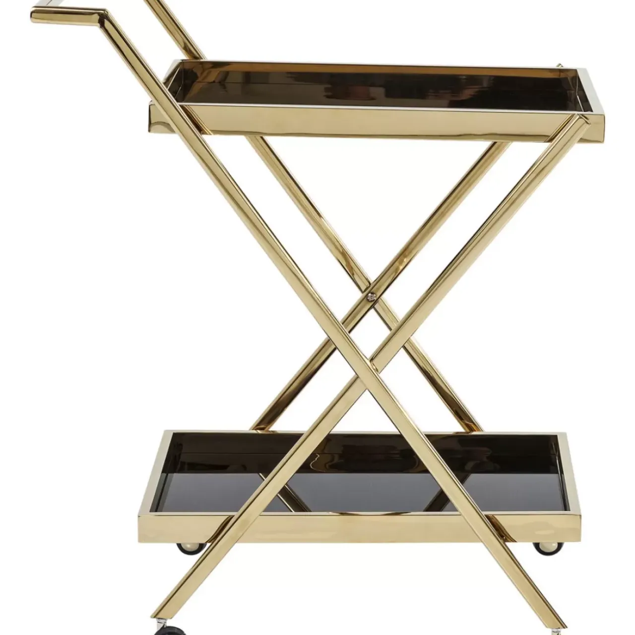 KARE Design Tische-Servierwagen Casino Gold