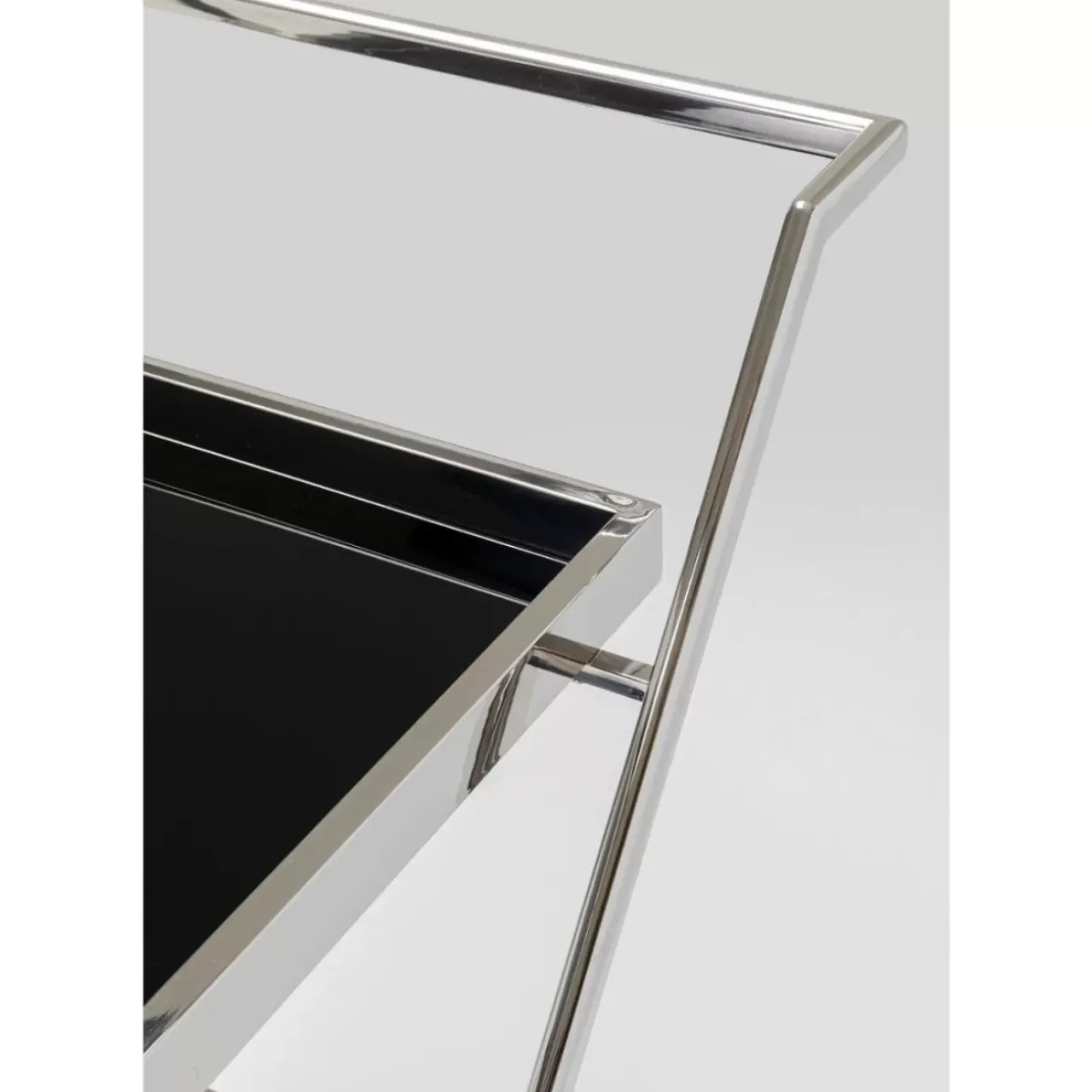 KARE Design Tische-Servierwagen Casino Silber