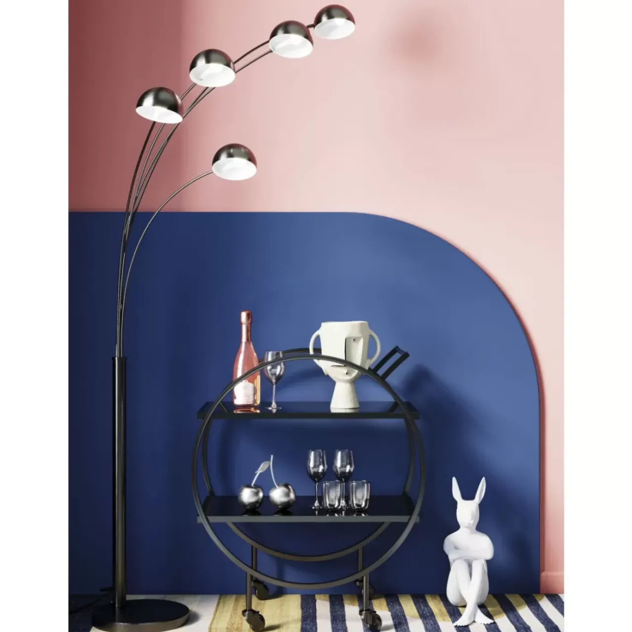 KARE Design Tische-Servierwagen Loft Schwarz