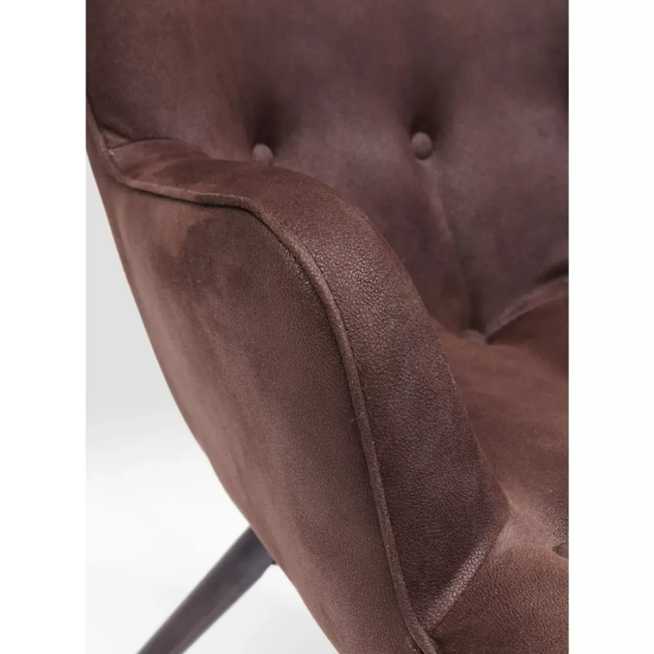 KARE Design Sessel-Sessel Angels Wings Black Brown Eco