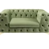 KARE Design Sessel-Sessel Bellissima Velvet Grun 120Cm
