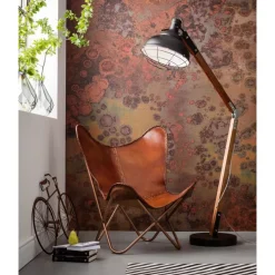 KARE Design Sessel-Sessel Butterfly Braun