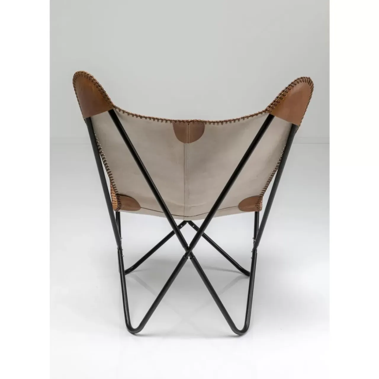 KARE Design Sessel-Sessel California Leder Braun