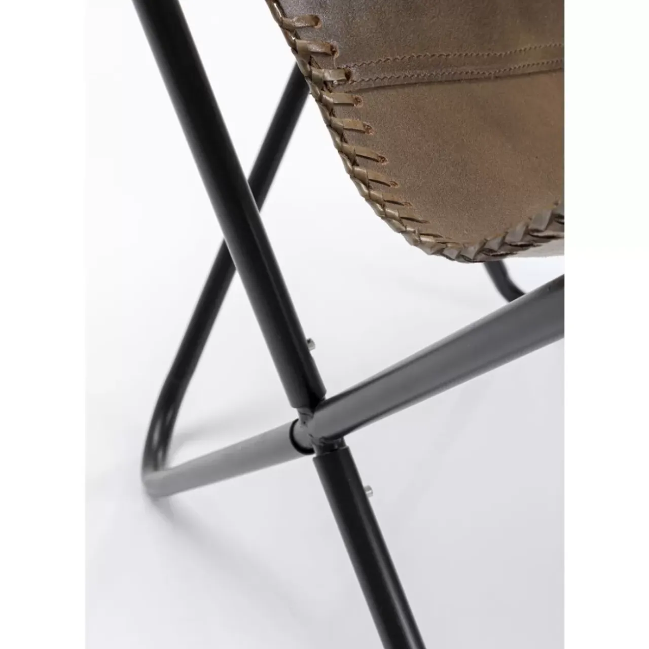 KARE Design Sessel-Sessel California Leder Dunkelbraun