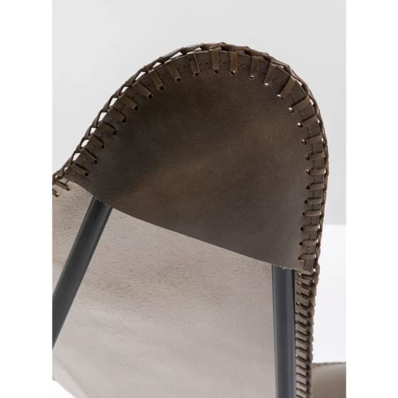 KARE Design Sessel-Sessel California Leder Dunkelbraun