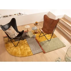 KARE Design Sessel-Sessel California Leder Schwarz