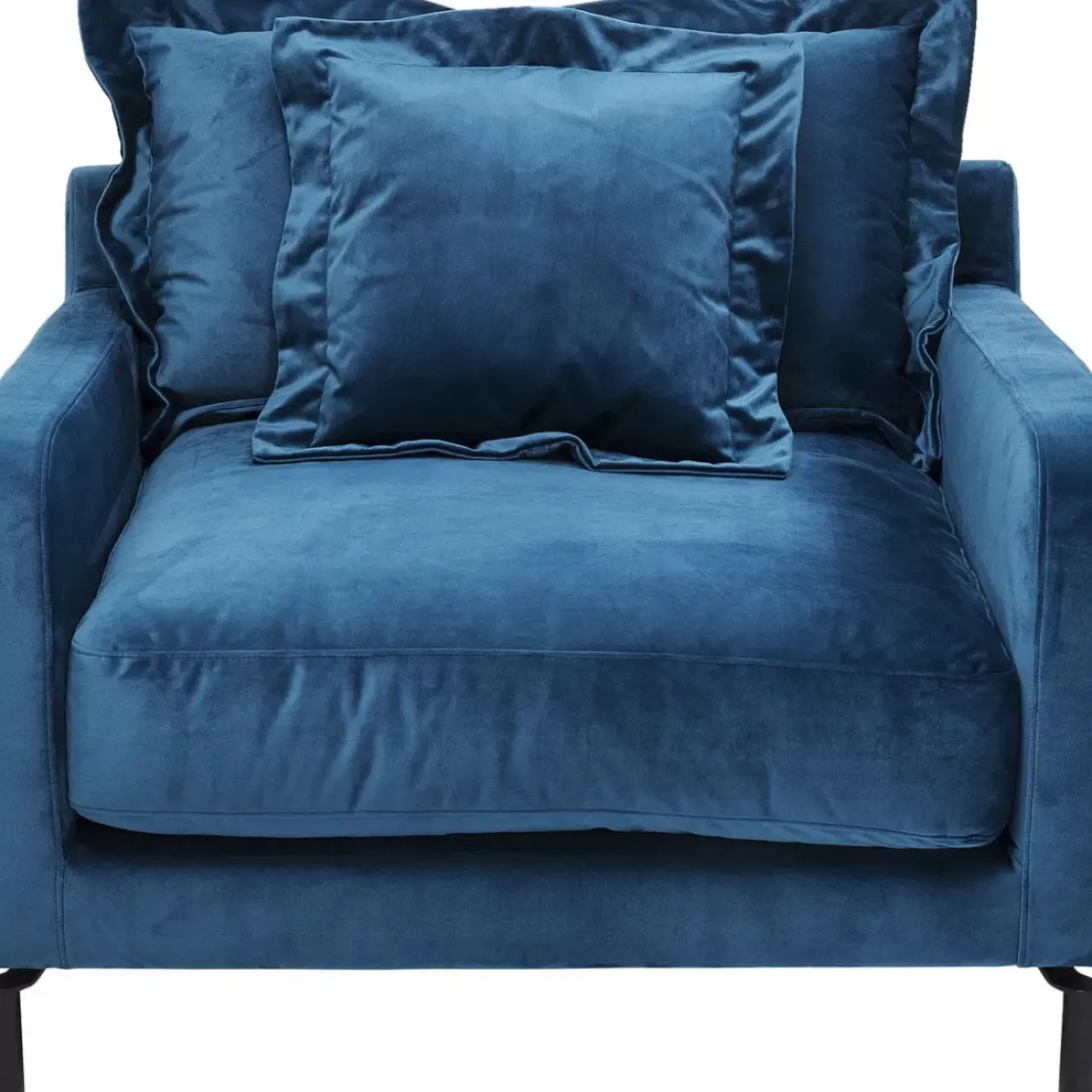 KARE Design Sessel-Sessel Lullaby Petrol