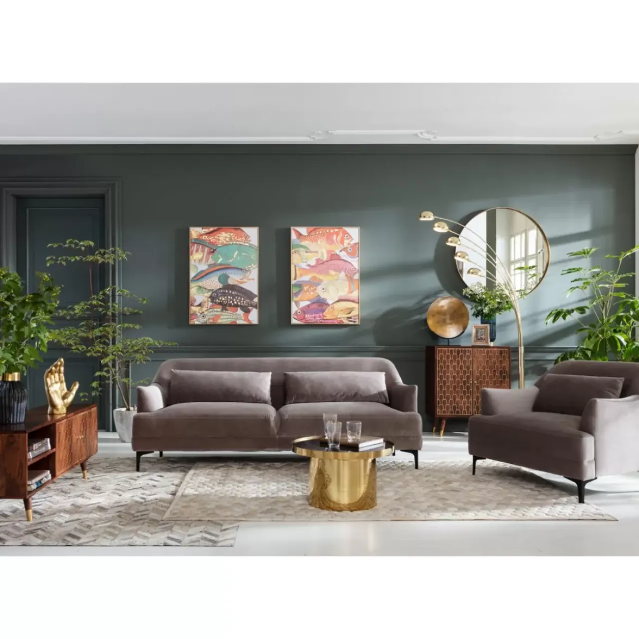 KARE Design Sessel-Sessel Proud Grau